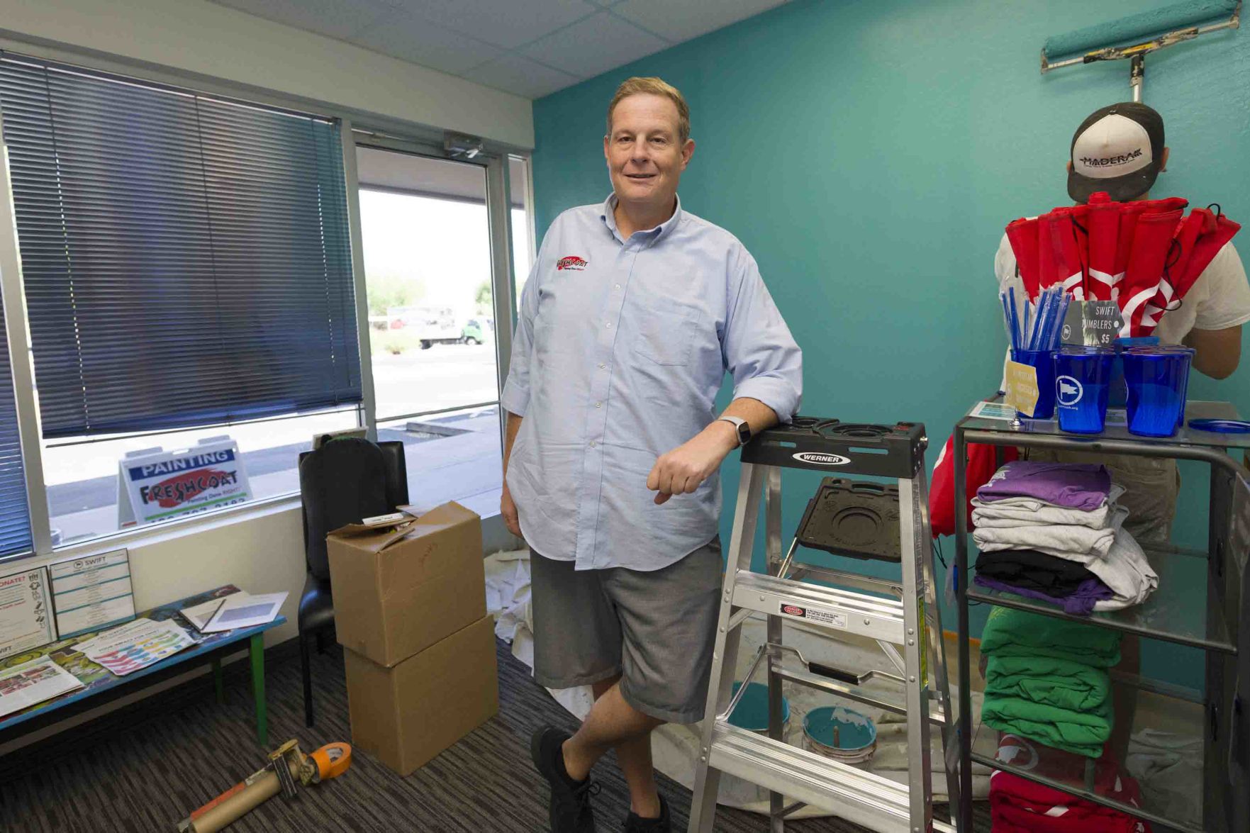Fresh Coat Painters owner Michael Gorman